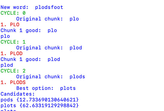 Plodsfoot Output - screenshot - open larger image